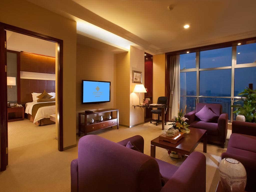 Hongrui Jinling Grand Hotel Hefei Exterior foto